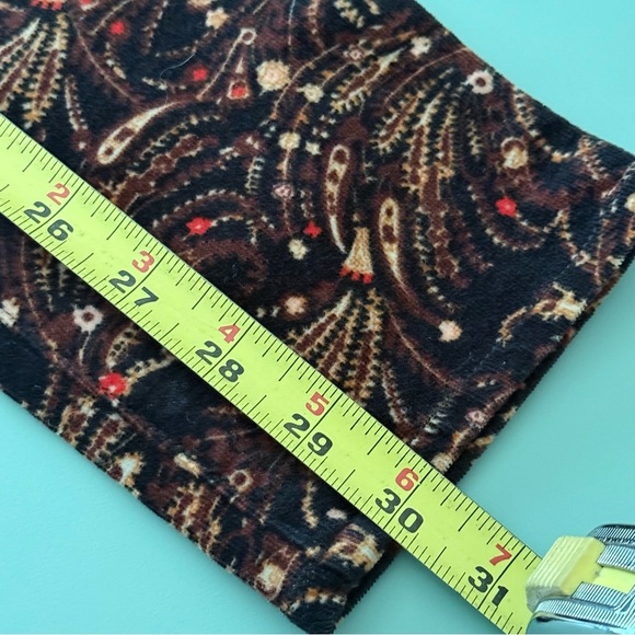 Anthropologie Pilcro Serif Legging Velvety Corduroy Stretch Pants Size 27 - Picture 13 of 13